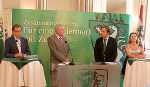 LR Buchmann, LH-Vize Schützenhöfer, LH Voves und LR Vollath nach der heutigen Regierungssitzung im Weißen Saal der Grazer Burg, v.l. © steiermark.at/ Leiss; bei Quellenangabe honorarfrei LR Buchmann, LH-Vize Schützenhöfer, LH Voves und LR Vollath nach der heutigen Regierungssitzung im Weißen Saal der Grazer Burg, v.l.