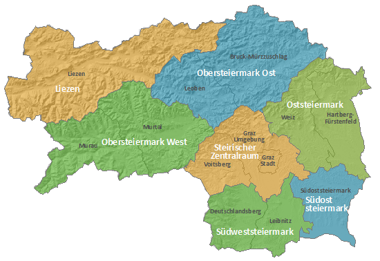 Grundlagenkarten - Regionen