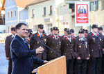 LH-Stv. Michael Schickhofer bei der Einweihung des neuen Dorfplatzes in St. Stefan ob Leoben. © Bilder: Land Steiermark/Stolz; Verwendung bei Quellenangabe honorarfrei